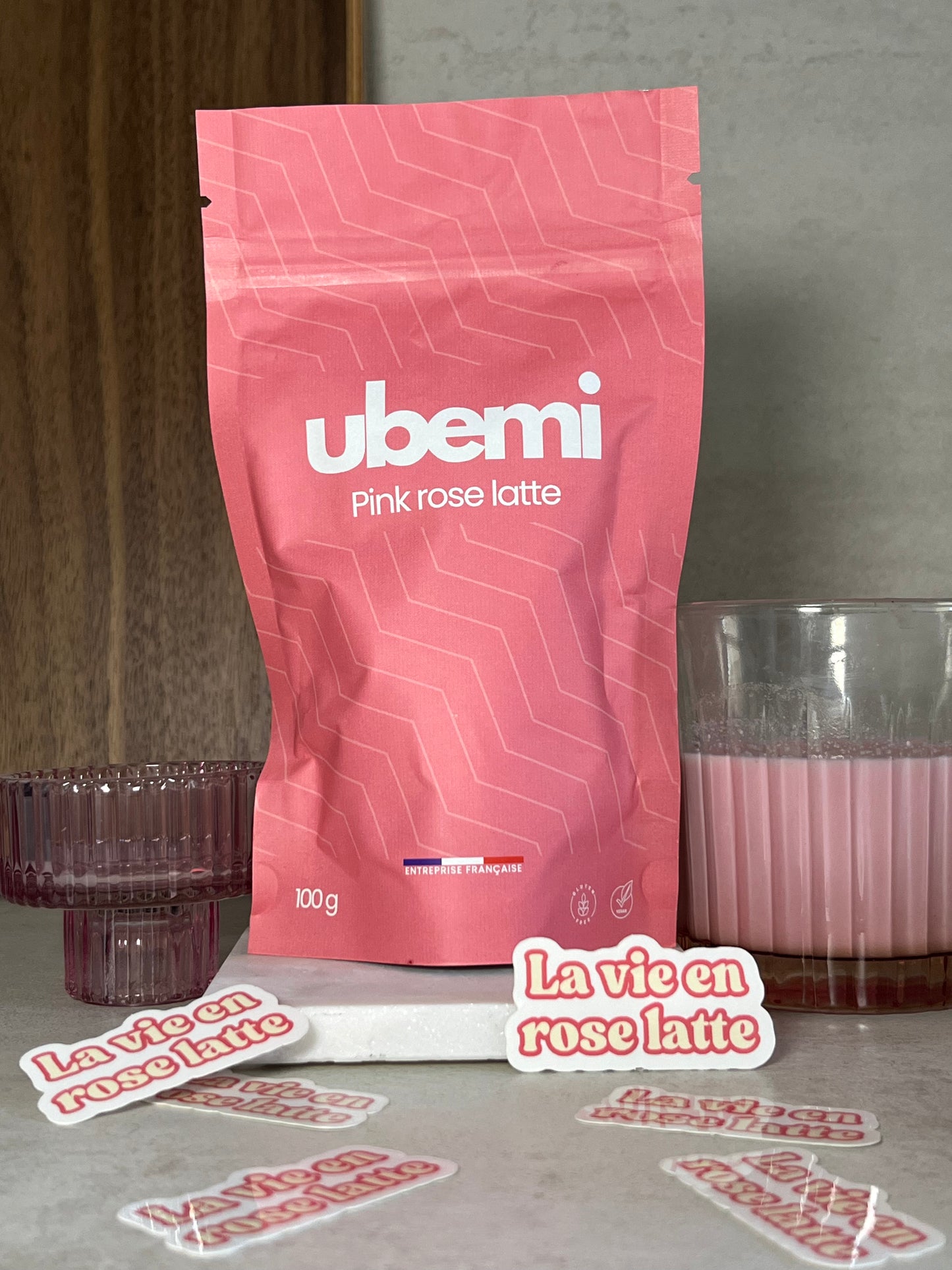 Pink rose latte - une gourmandise florale et fruitée